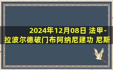 2024年12月08日 法甲-拉波尔德破门布阿纳尼建功 尼斯2-1勒阿弗尔